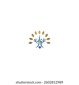 medical techn tree icon logo
