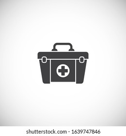 Medical technologies related icon on background for graphic and web design. Creative illustration concept symbol for web or mobile app.