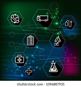 medical technology with background