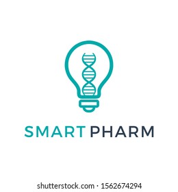 Medical technology dna genetic spiral cell logo design modern simple minimalist design