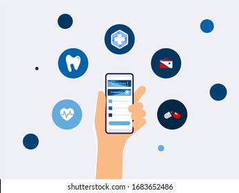 Medical Technology Logo Inspirations Template