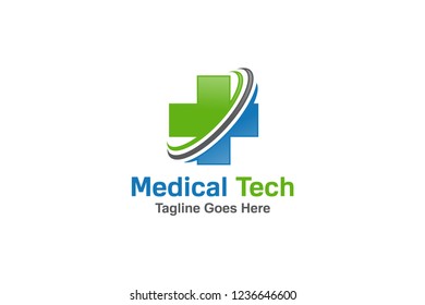 Medical technology logo Template