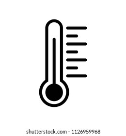 Medical temperature control tool icon vector icon. Simple element illustration. Medical temperature control tool symbol design. Can be used for web and mobile.