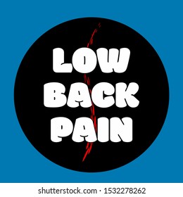 Medical Term For Back Pain Is Low Back Pain