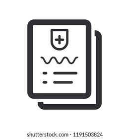 Medical test icon,