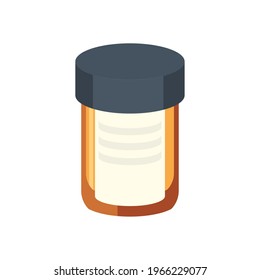 medical test on white background