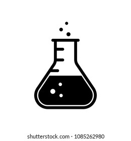 Medical test tube icon