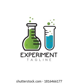  Medical Test tube Icon Vector Illustration. Laboratory glassware Icon Design on white Background