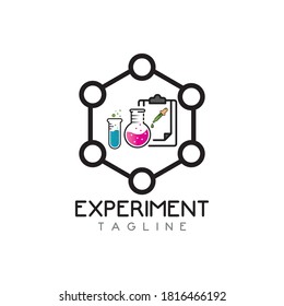  Medical Test tube Icon Vector Illustration. Laboratory glassware Icon Design on white Background