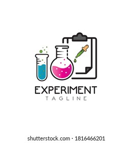  Medical Test tube Icon Vector Illustration. Laboratory glassware Icon Design on white Background