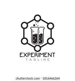  Medical Test tube Icon Vector Illustration. Laboratory glassware Icon Design on white Background