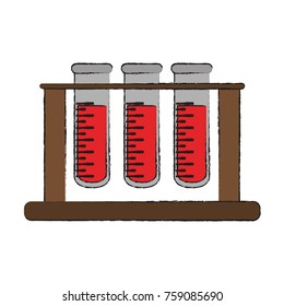 Medical test tubes