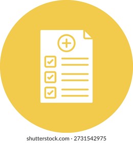 Medical Test vector icon. Can be used for printing, mobile and web applications.