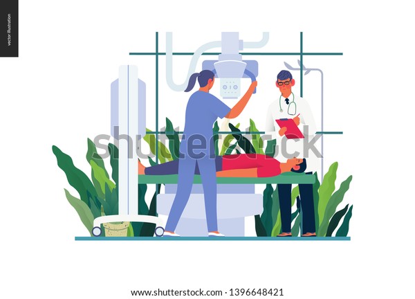Medical Tests Template Xray Test Modern Stock Vector (Royalty Free ...