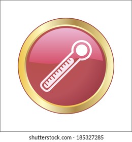  medical thermometer icon
