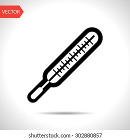 Medical thermometer  icon