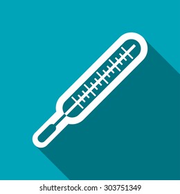 Medical thermometer  icon