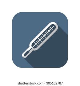 Medical thermometer  icon