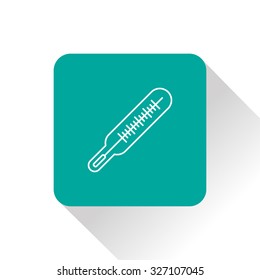 Medical thermometer  icon