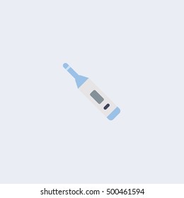 Medical thermometer icon