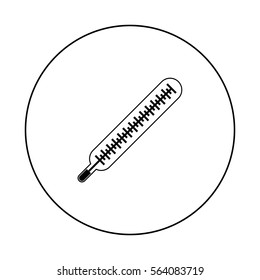 medical thermometer icon