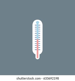 medical thermometer icon