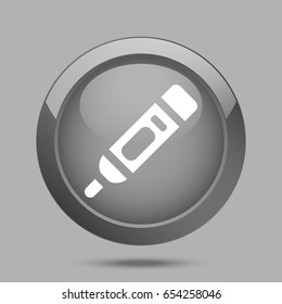 Medical thermometer icon