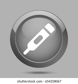 Medical thermometer icon