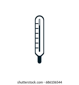 medical thermometer icon