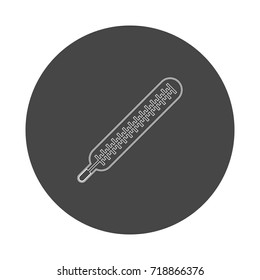 medical thermometer icon