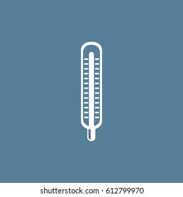 Medical thermometer icon. Vector 