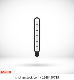 Medical thermometer  icon. Vector  Eps 10 