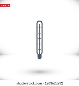 Medical thermometer  icon. Vector  Eps 10 