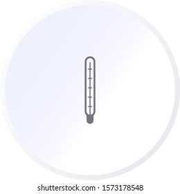 Medical thermometer icon. Vector Eps 10 . Lorem Ipsum Flat Design