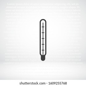 Medical thermometer icon. Vector Eps 10 . Lorem Ipsum Flat Design