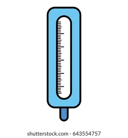 medical thermometer isolated icon