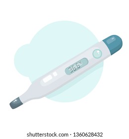 medical thermometer vector