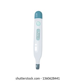 medical thermometer vector