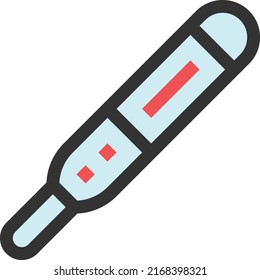 medical thermometer vector illustrator icon