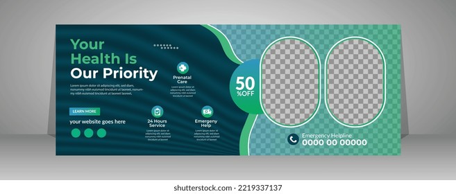 	
Medical timeline facebook cover design social media banner template, medical student, hospital banner, or web banner template, Medical facebook cover template design	
