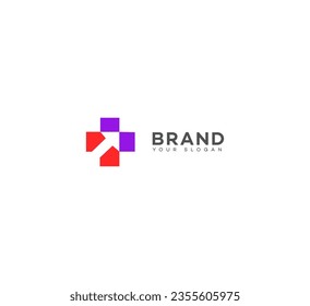 medical transportation logo Design Template Vector icon