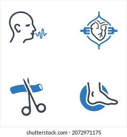 Medical and Treatment Icon Set - 5