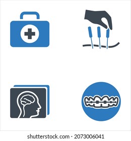 Medical and Treatment Icon Set - 7