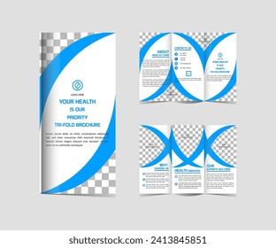 Medical Tri-Fold Brochure Design Template