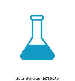 medical tube test laboratory line style icon vector illustration design