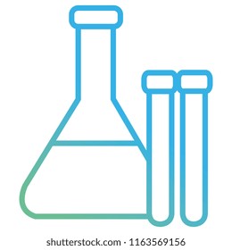 medical tubes tests icon