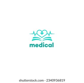 logotipo de matrícula médica Icono de plantilla de diseño Vector