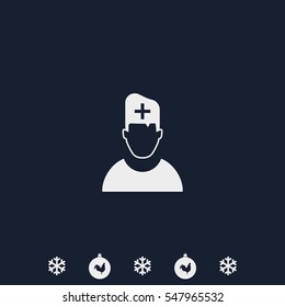Medical user icon.