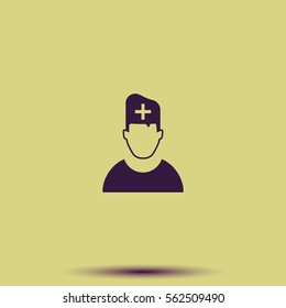 Medical user icon.