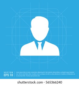 Medical user icon. 